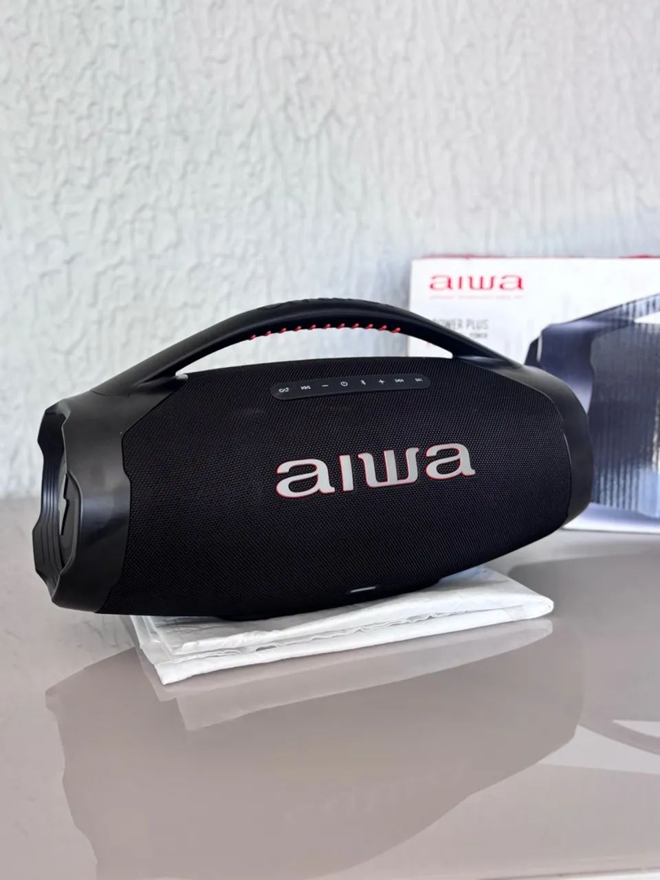 CAIXA DE SOM AIWA BOOMBOX PLUS - BLUETOOTH - Foto 2