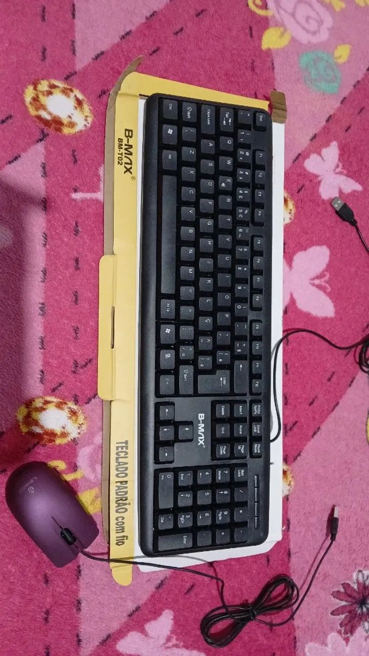 Kit teclado e mouse 