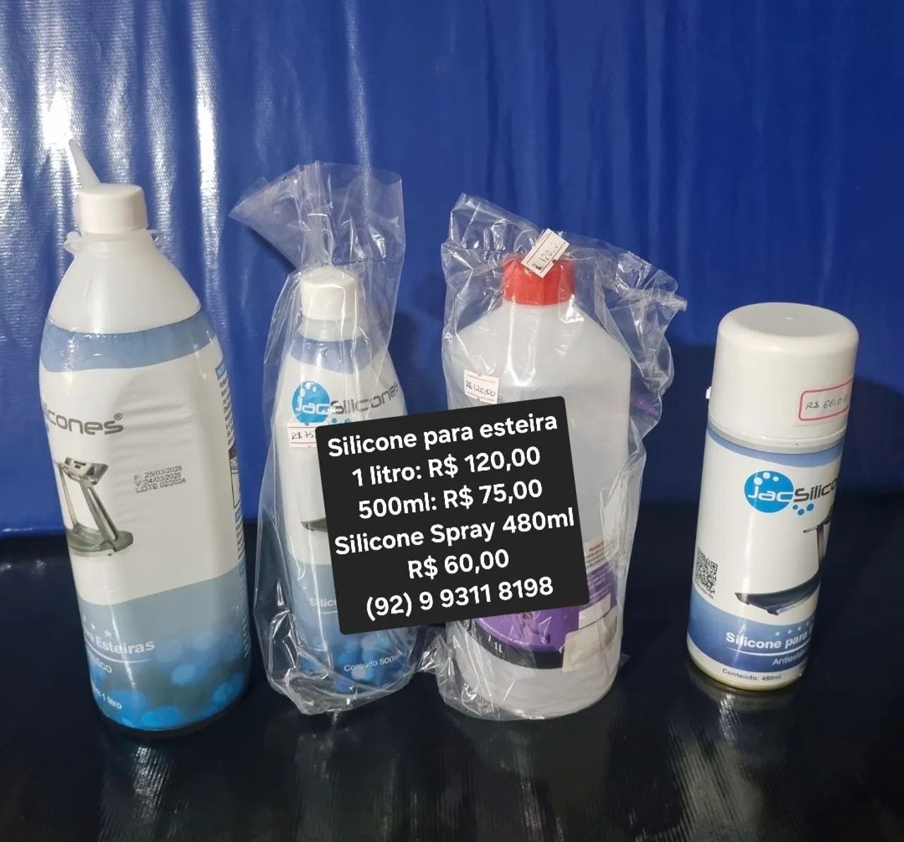 Silicone para esteira Ergométrica 