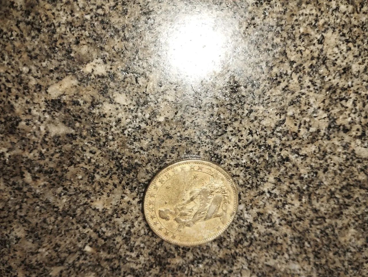 Moeda antiga 1000 réis 1924 - Foto 2