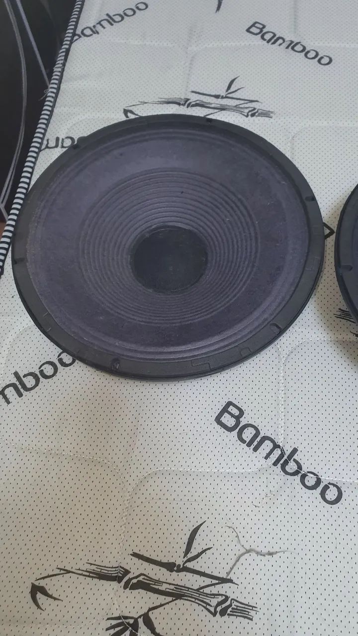 Alto falantes da marca orion de 150 w 8 ohms 12 polegadas .