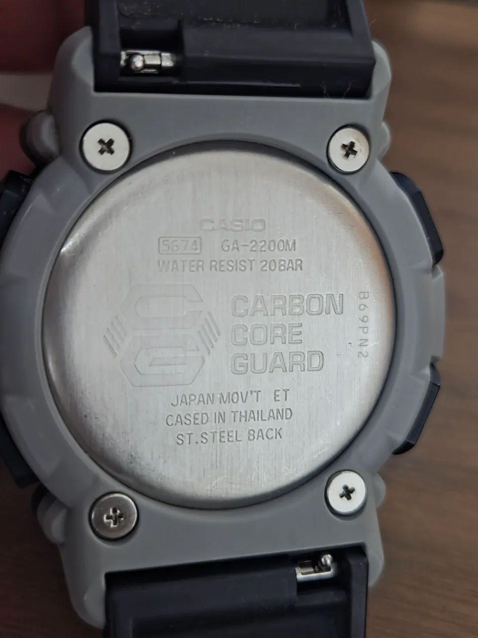 RELÓGIO CASIO G-SHOCK GA-2200 CARBONO  - Foto 4
