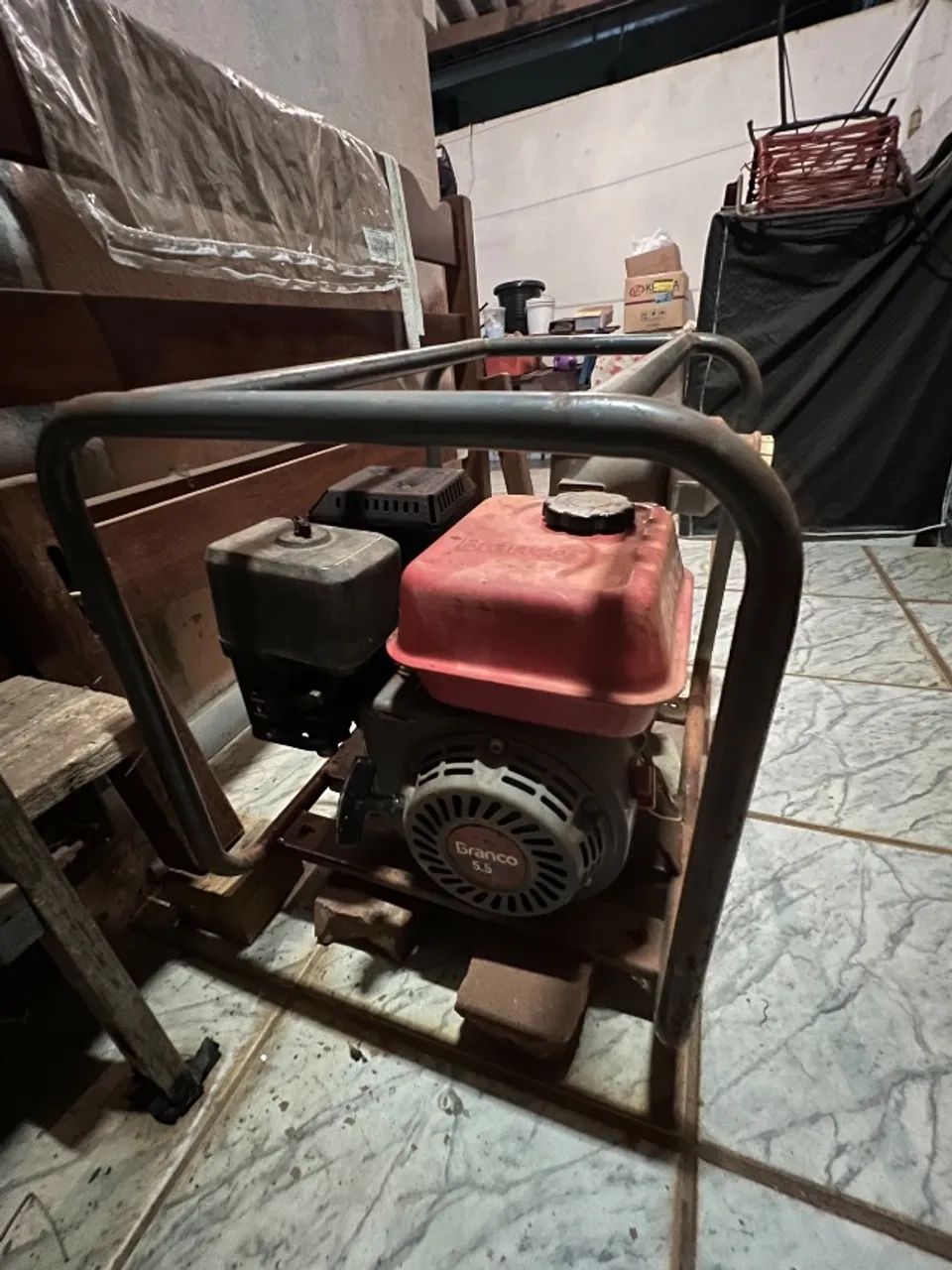 Motobomba Branco 