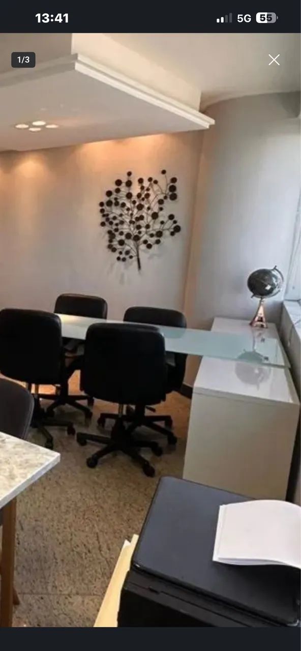 Mesa de Reunião com armário  - Foto 4