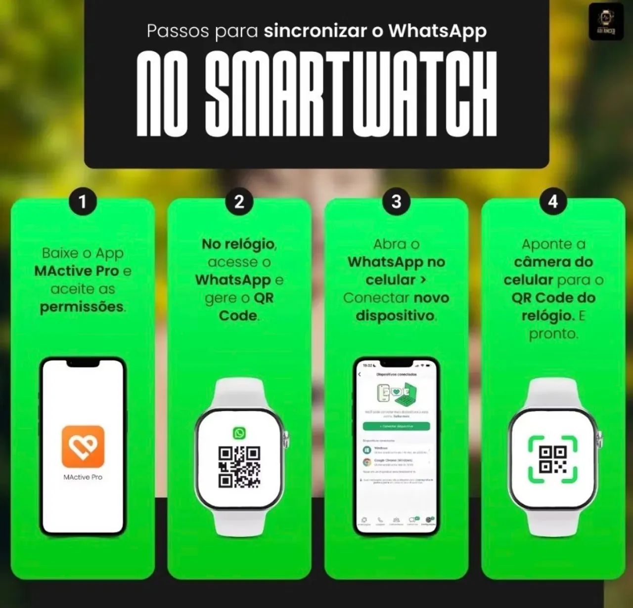 Smartwatch W11 mini series - Foto 5