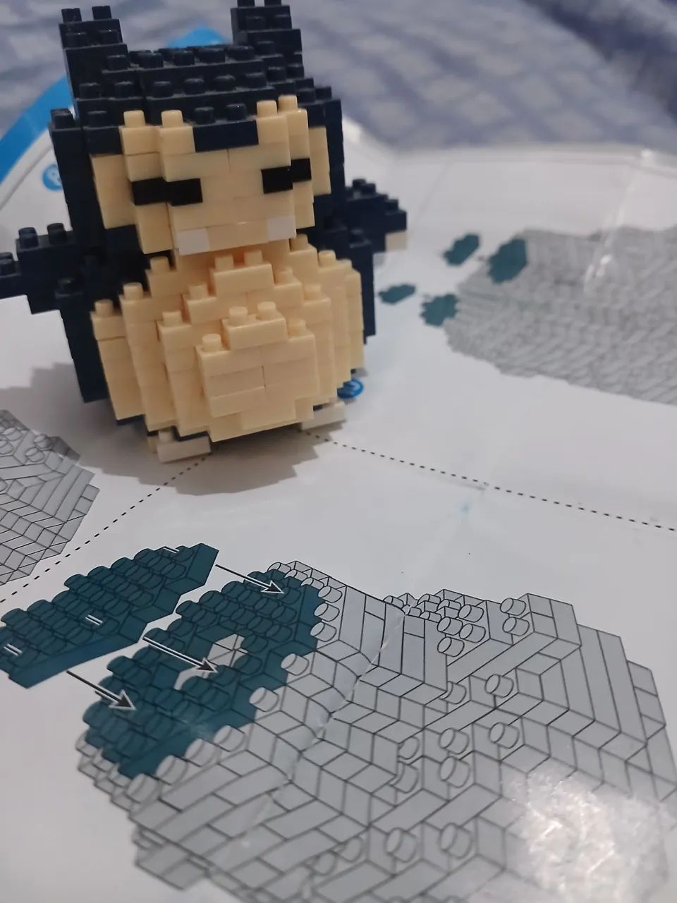 Snorlax pokemon montável  - Foto 2