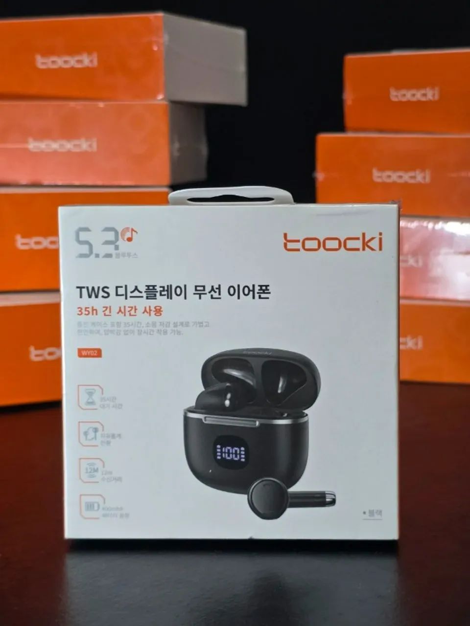 Fone de ouvido TWS Toocki WY02 lacrado - Fones de Ouvido