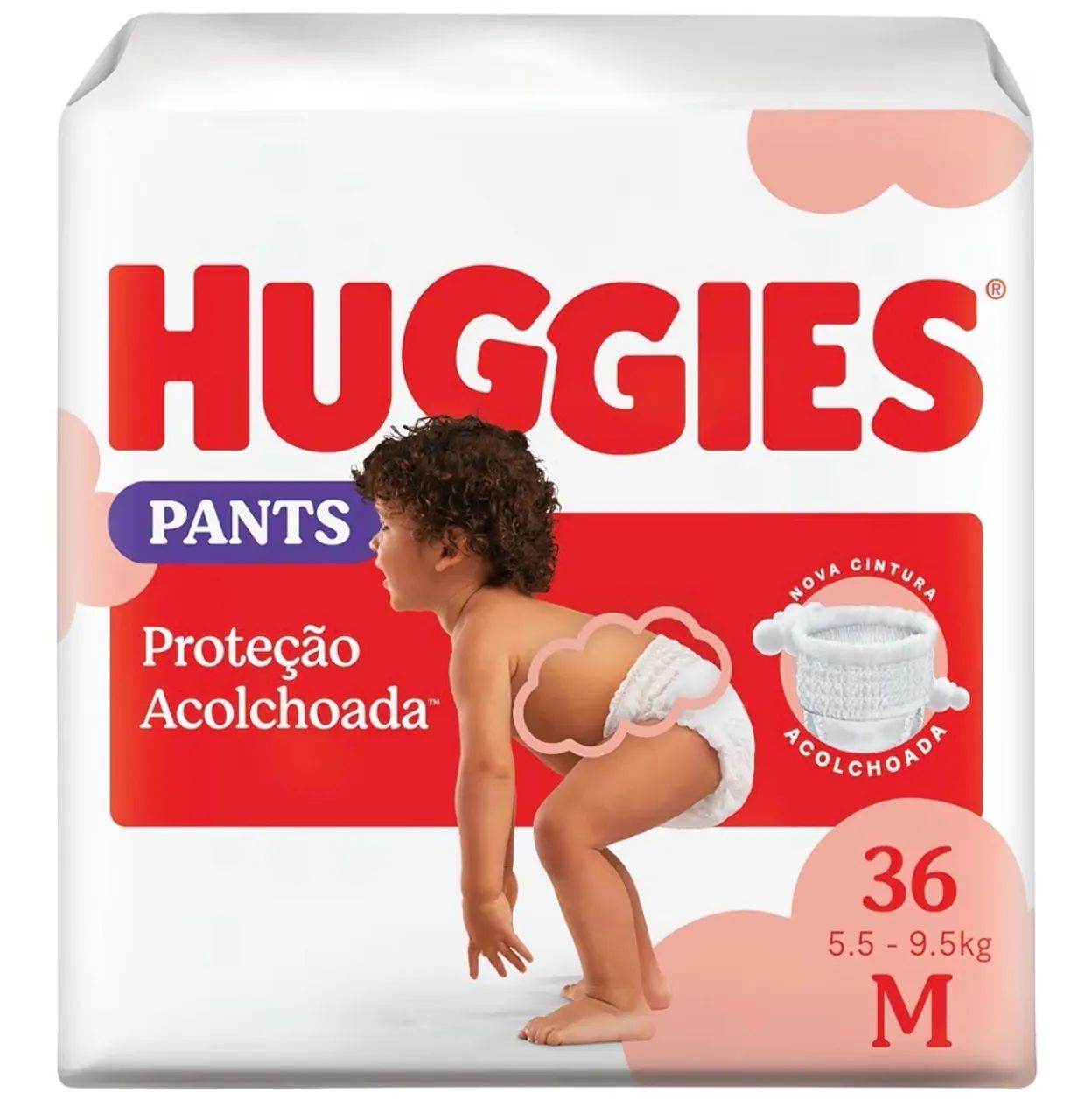 Fralda Huggies M 36 unid