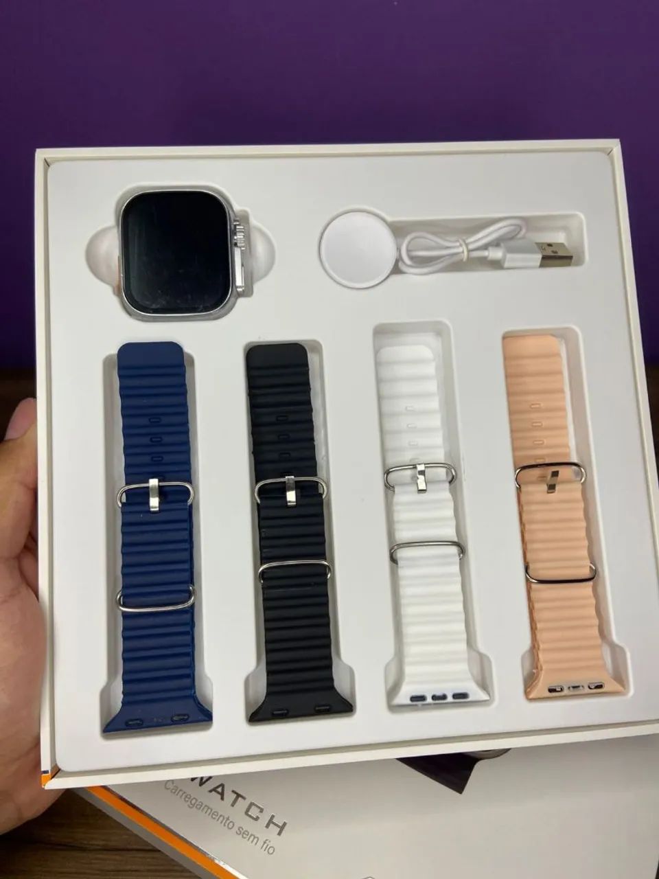 SMART WATCH com tela Super AMOLED a'GOLD - Foto 4