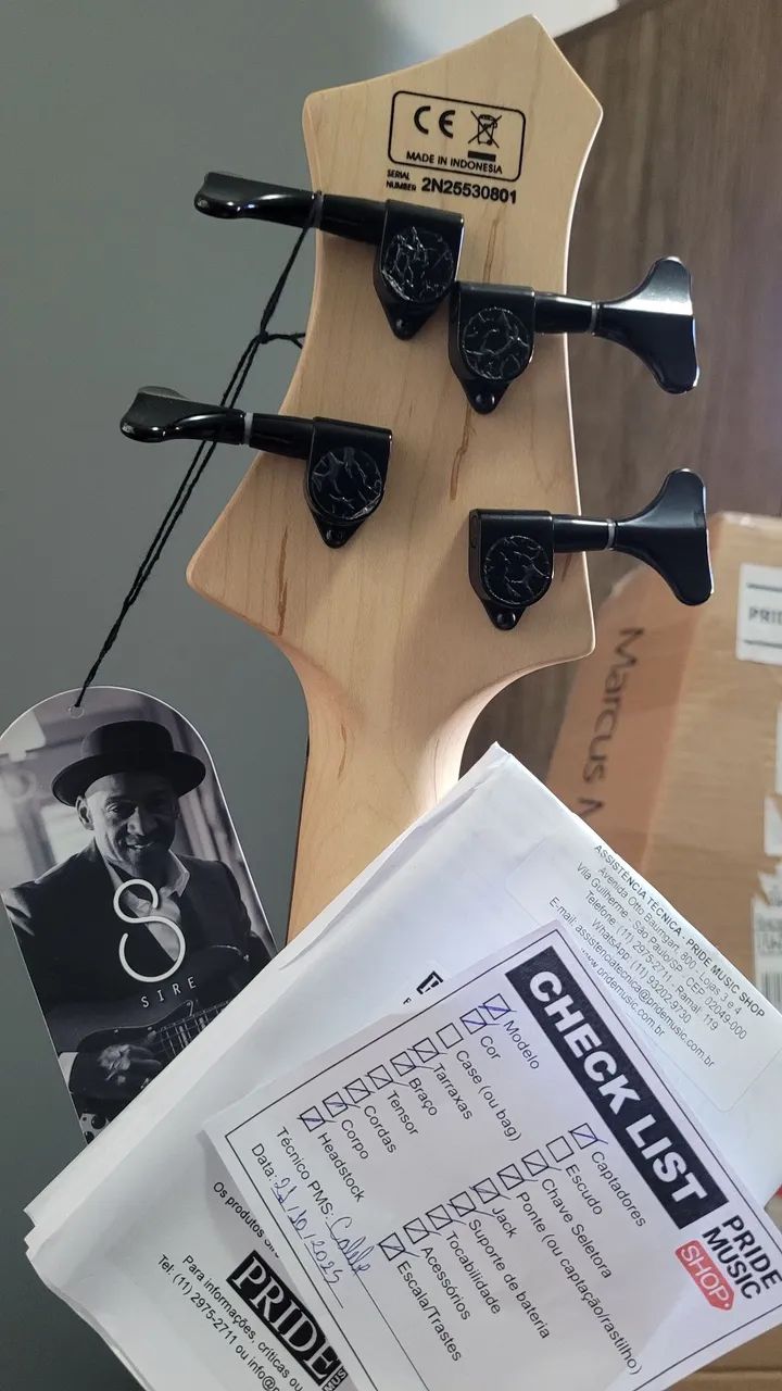 Contrabaixo SIRE M2 Marcus Miller impecável! - Foto 5
