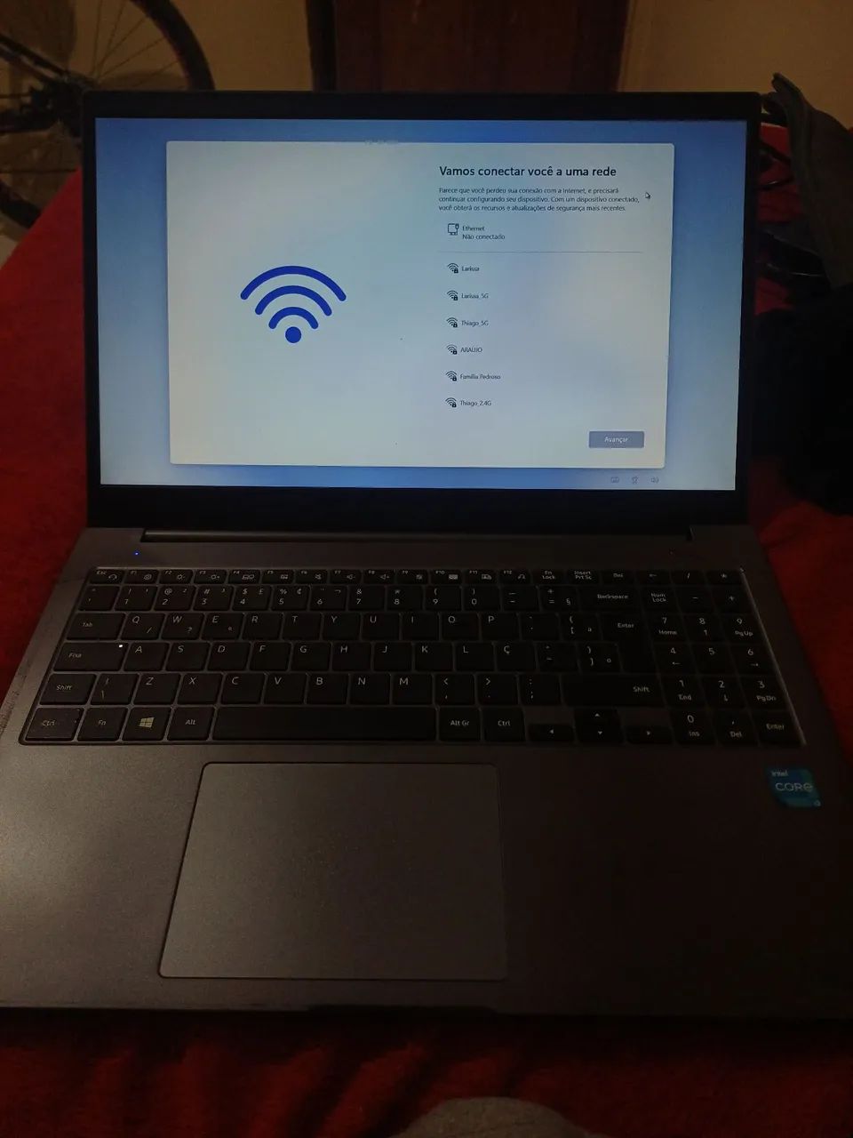Notebook Samsung top