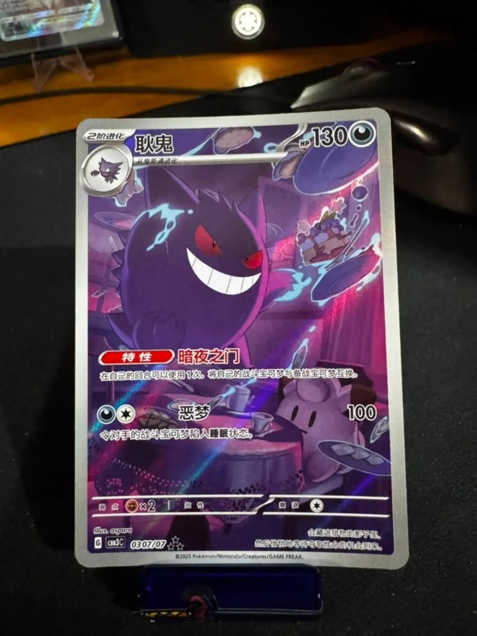 Gengar (Illustrated Full Arts) CH (0307/07)