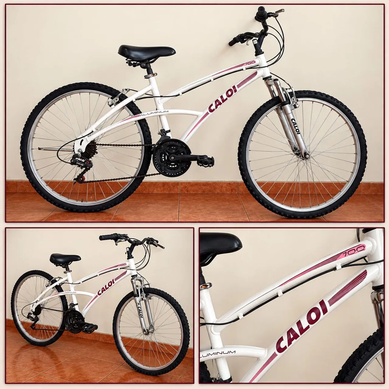 Bicicleta Alumínio Caloi 
