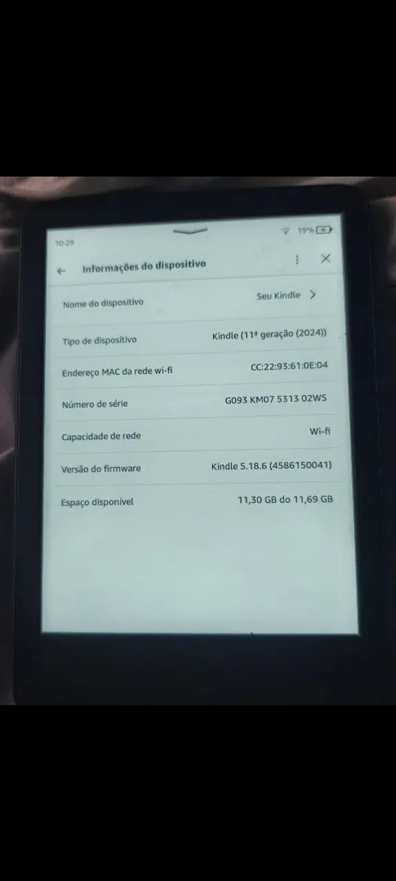 Kindle 11 geração  - Foto 2