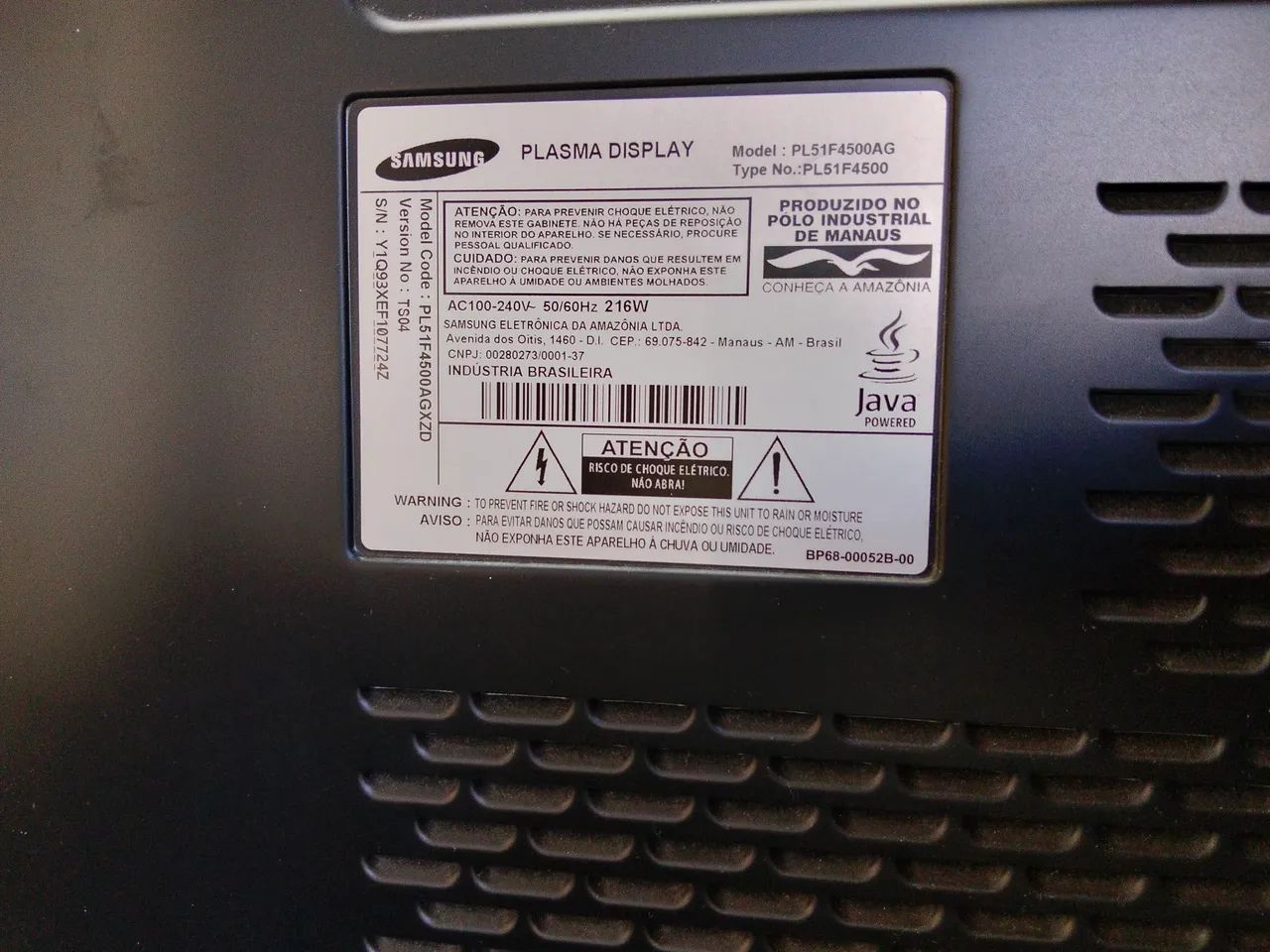 TV Plasma Samsung 50 polegadas - Foto 2