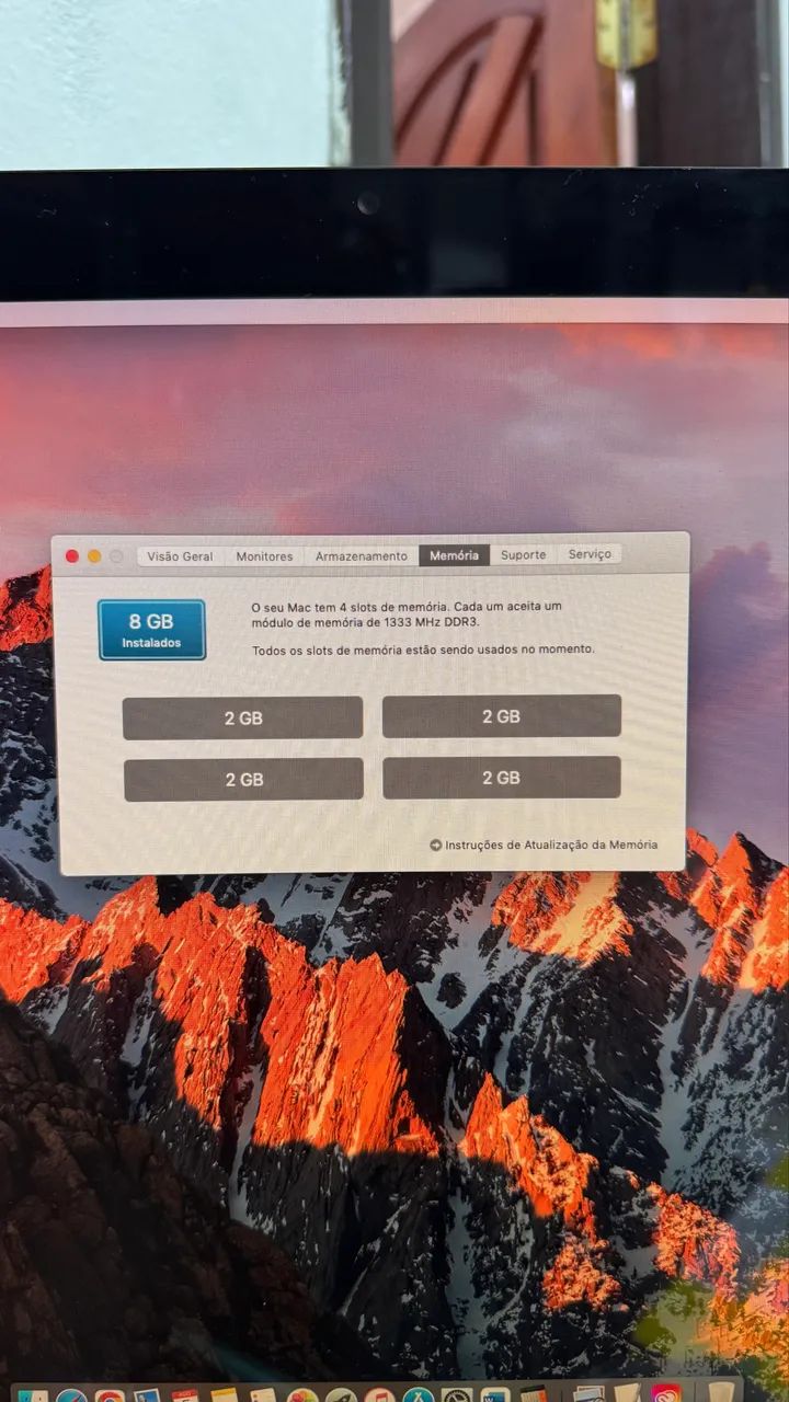 ? iMac 21,5? Apple - SSD + Pronto para Uso | R$ 1.400. Com caixa. - Foto 3