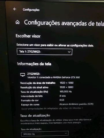 Monitor 165hz/ 27pol - Foto 2