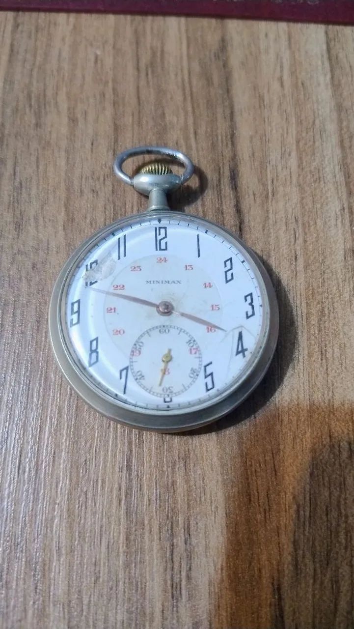 Relógio Minimax de bolso 