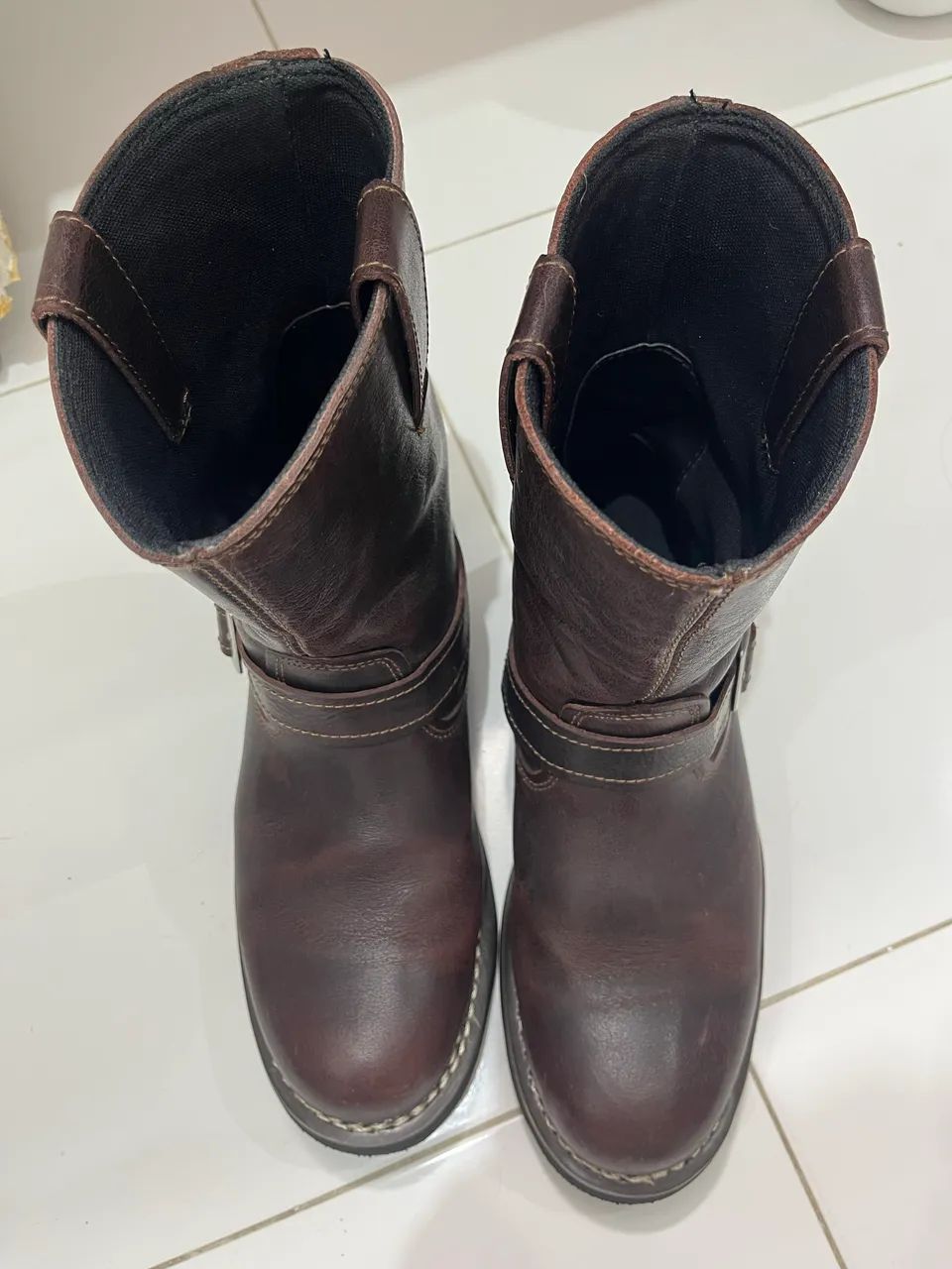 Bota Harley Davidson original marrom