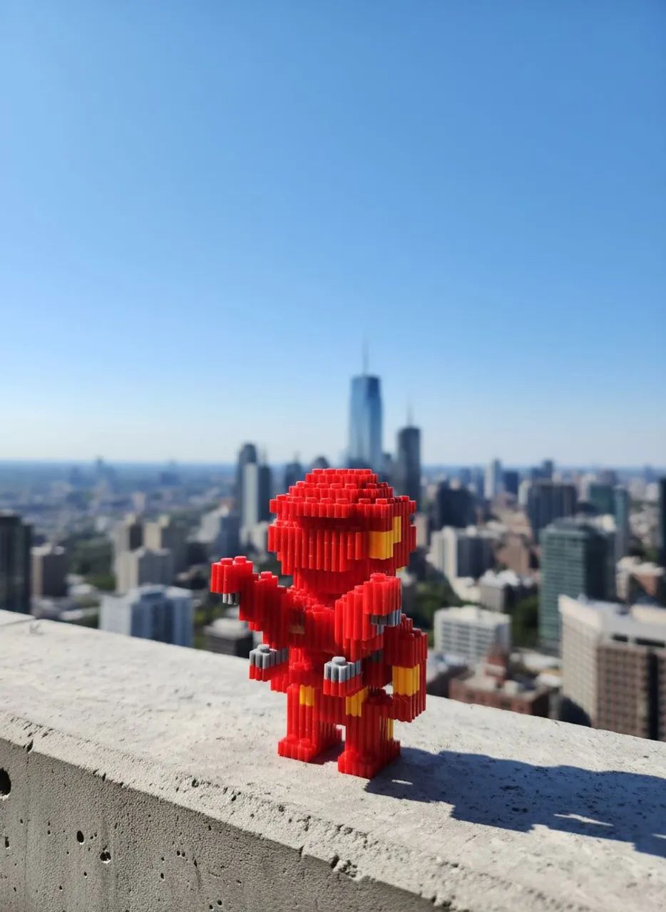 Boneco Blocos de Montar | Homem de Ferro  - Foto 3