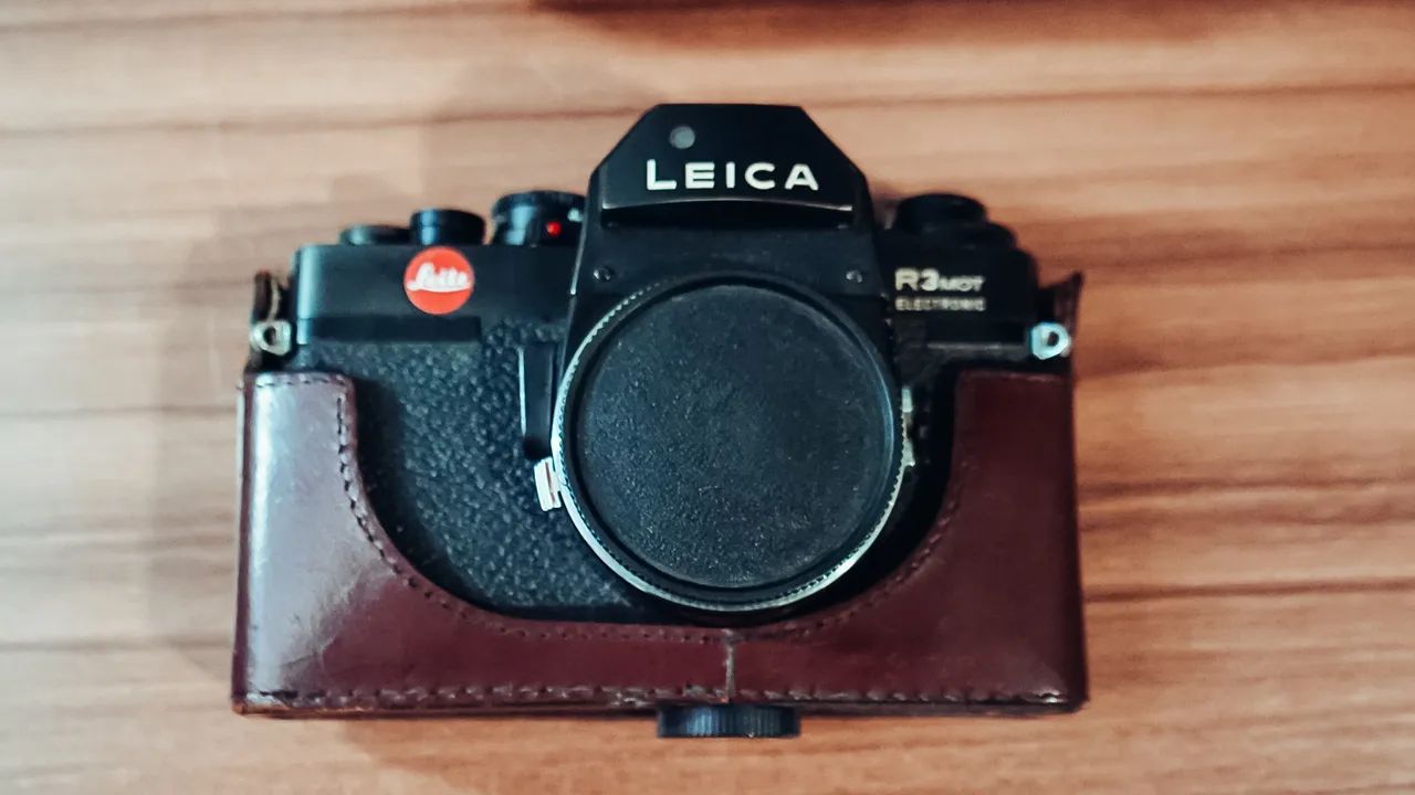 Câmera de Filme Leica R3 MOT ELECTRONIC SLR 35mm - Câmeras e