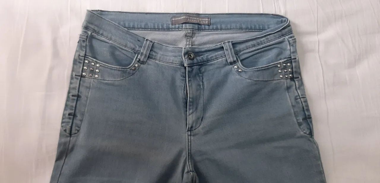 Calça jeans clara Klein Cove 48
