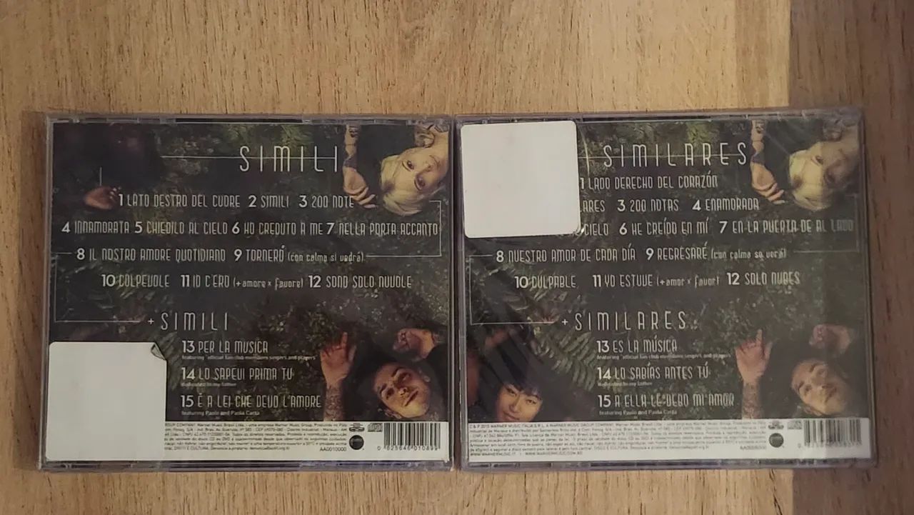 Laura Pausini - kit CD Simili e Similares (Lacrado) - Foto 2