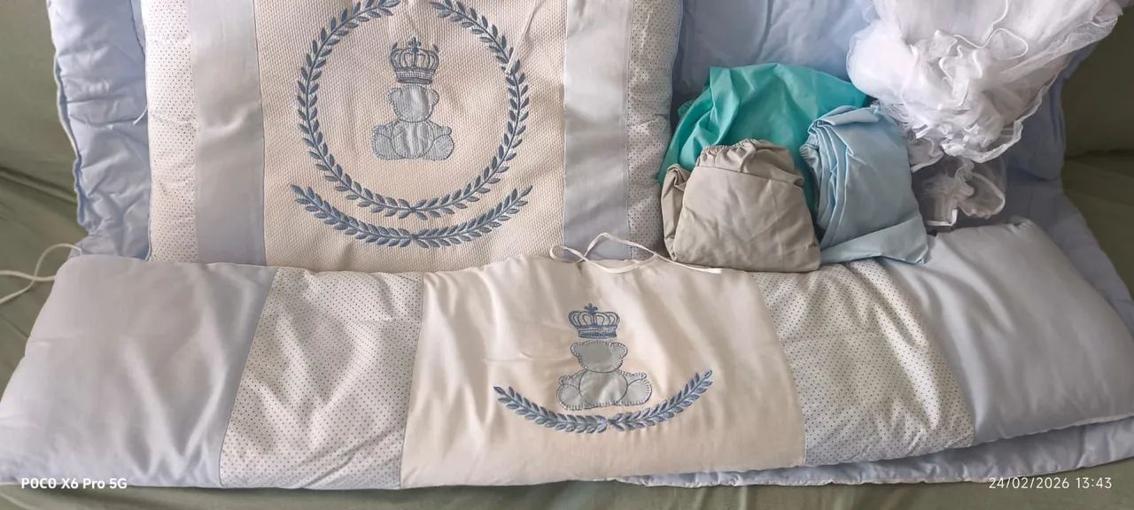 Kit berço infantil Masculino  - Foto 2