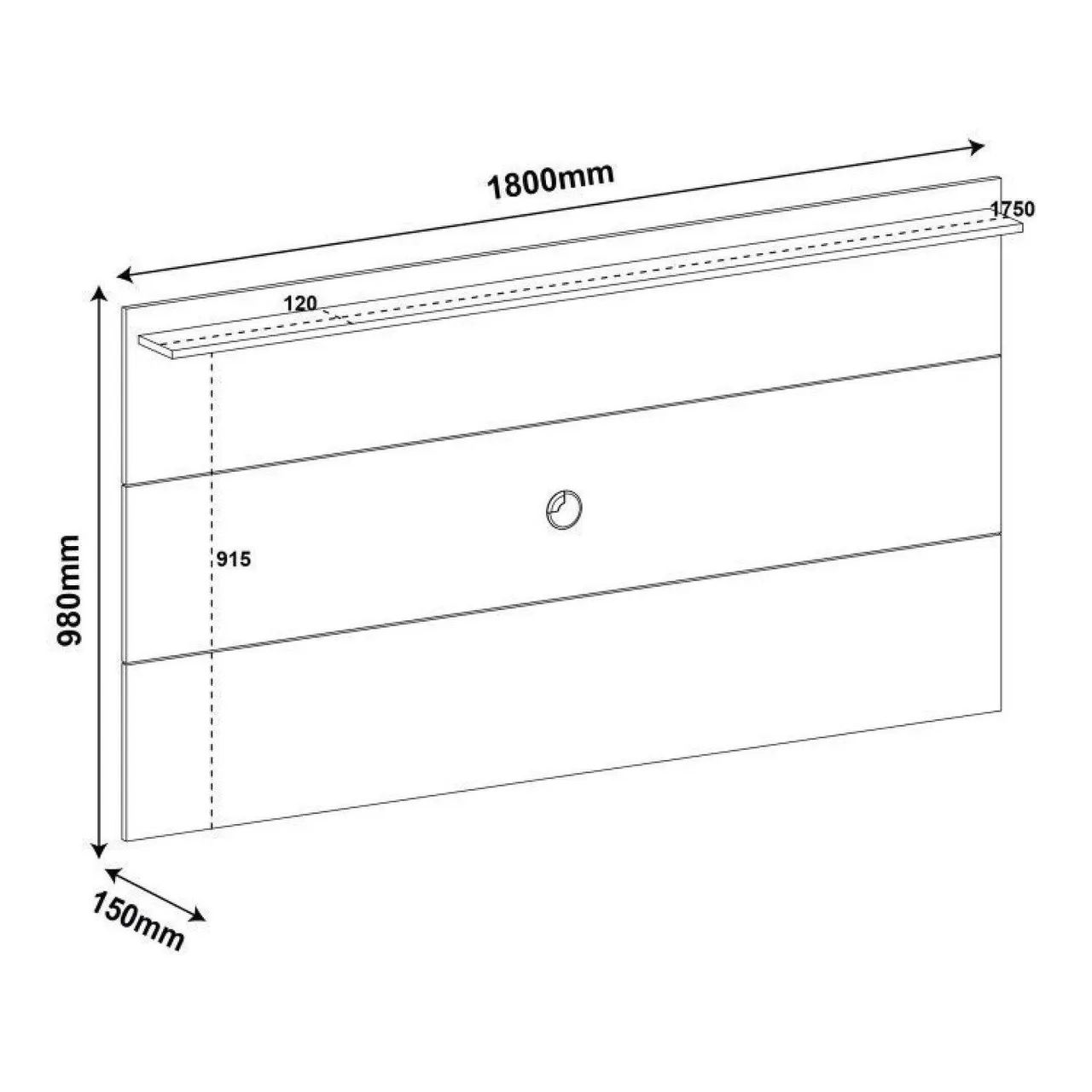 Painel para TV até 70 polegadas  - Foto 3