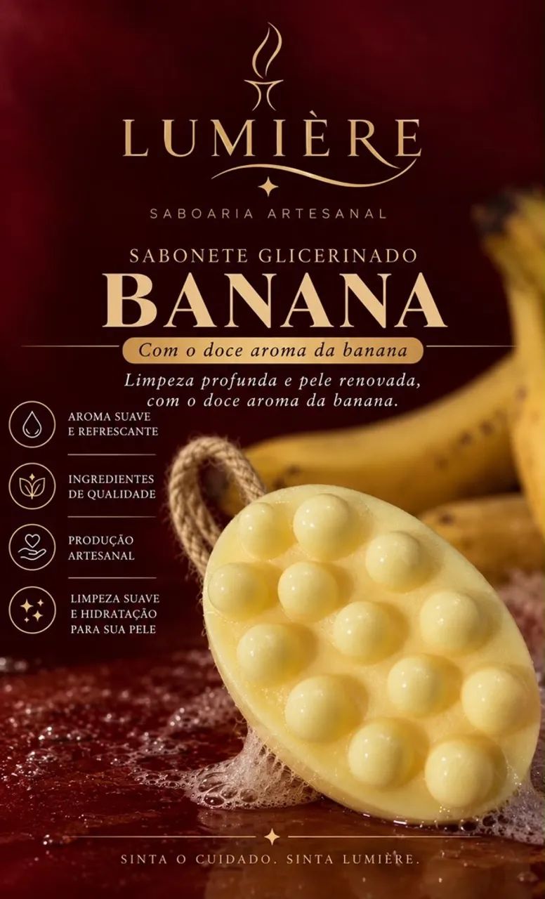 Sabonete artesanal com buchinha e esfoliante de frutas. - Foto 3