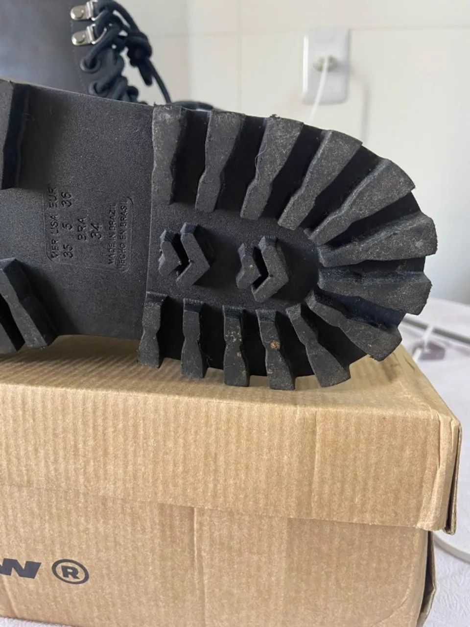 Bota preta baw 35 - Foto 2