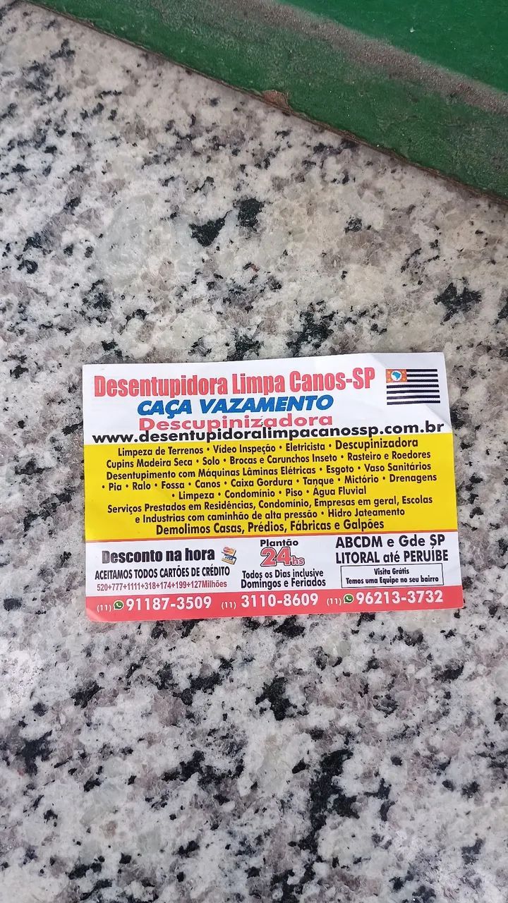 Desentupidora caça vazamentos 24:00s - Foto 5