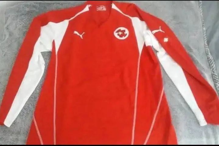 Camisa da Suica M Longa - Vermelha 