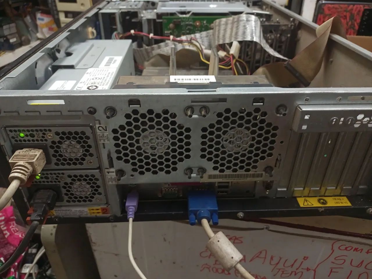 Servidor antigo IBM funcionando  - Foto 4