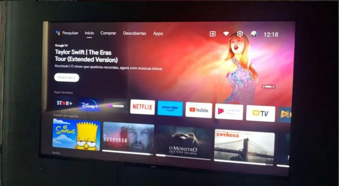 tv 65 polegadas philips uhd 4k (wi-fi / smart ) - Foto 2