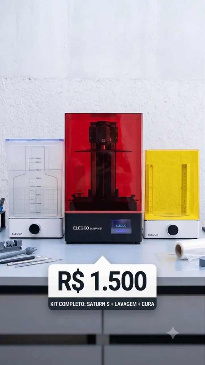 Impressora 3D Resina 