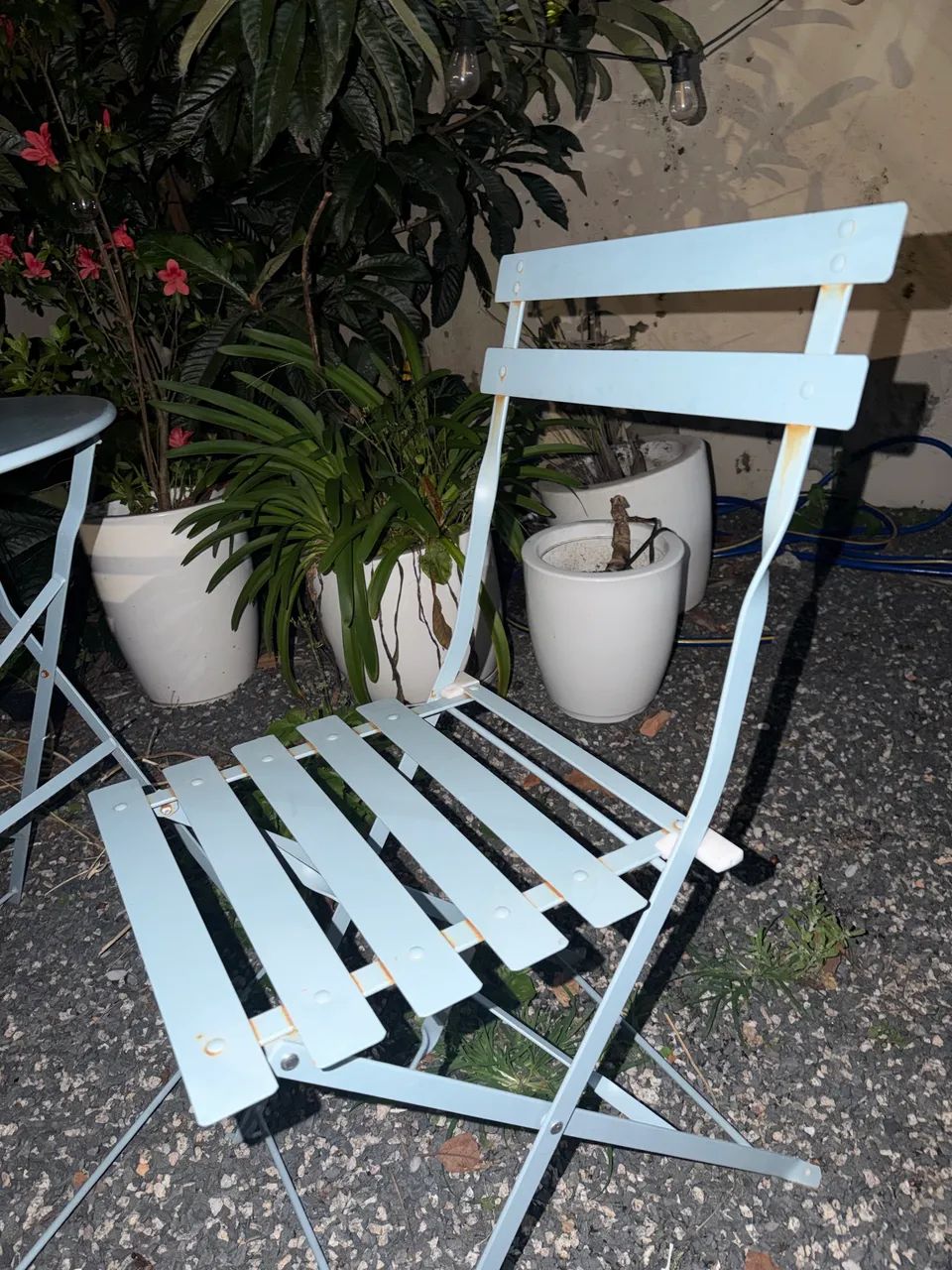 Mesa e cadeiras de Jardim Dobrável - Foto 2