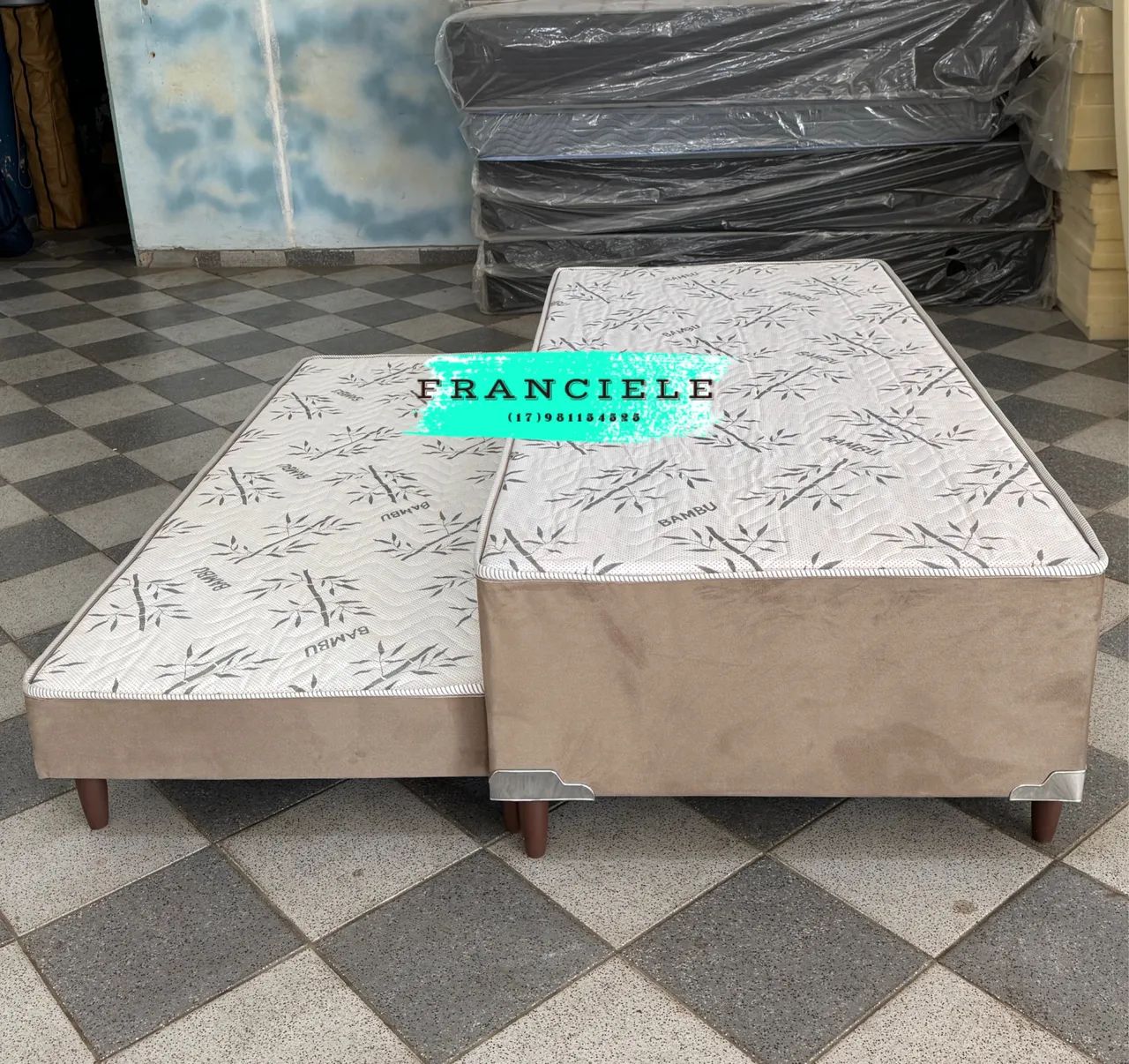 Base box com cama Auxiliar 
