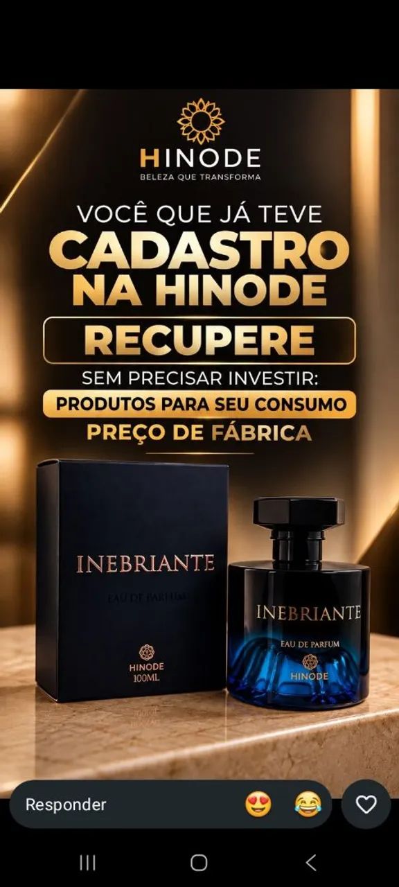 Cadastro hinode 