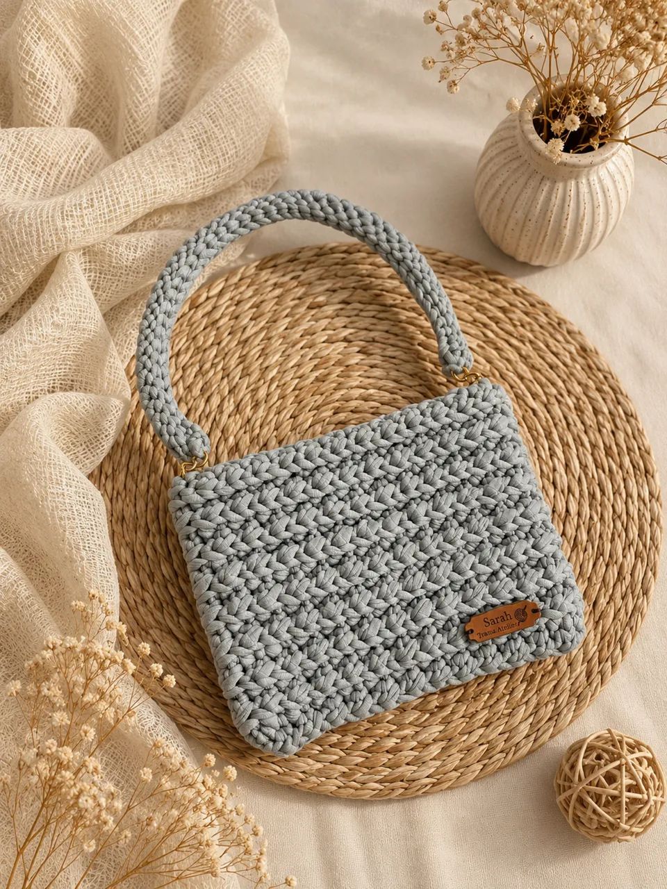 Bolsas de crochê 
