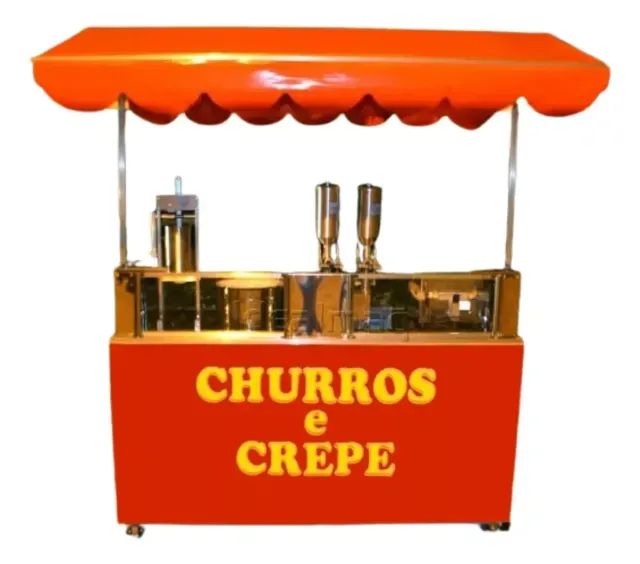 Barraca de churros para festa gourmet nova - Foto 3