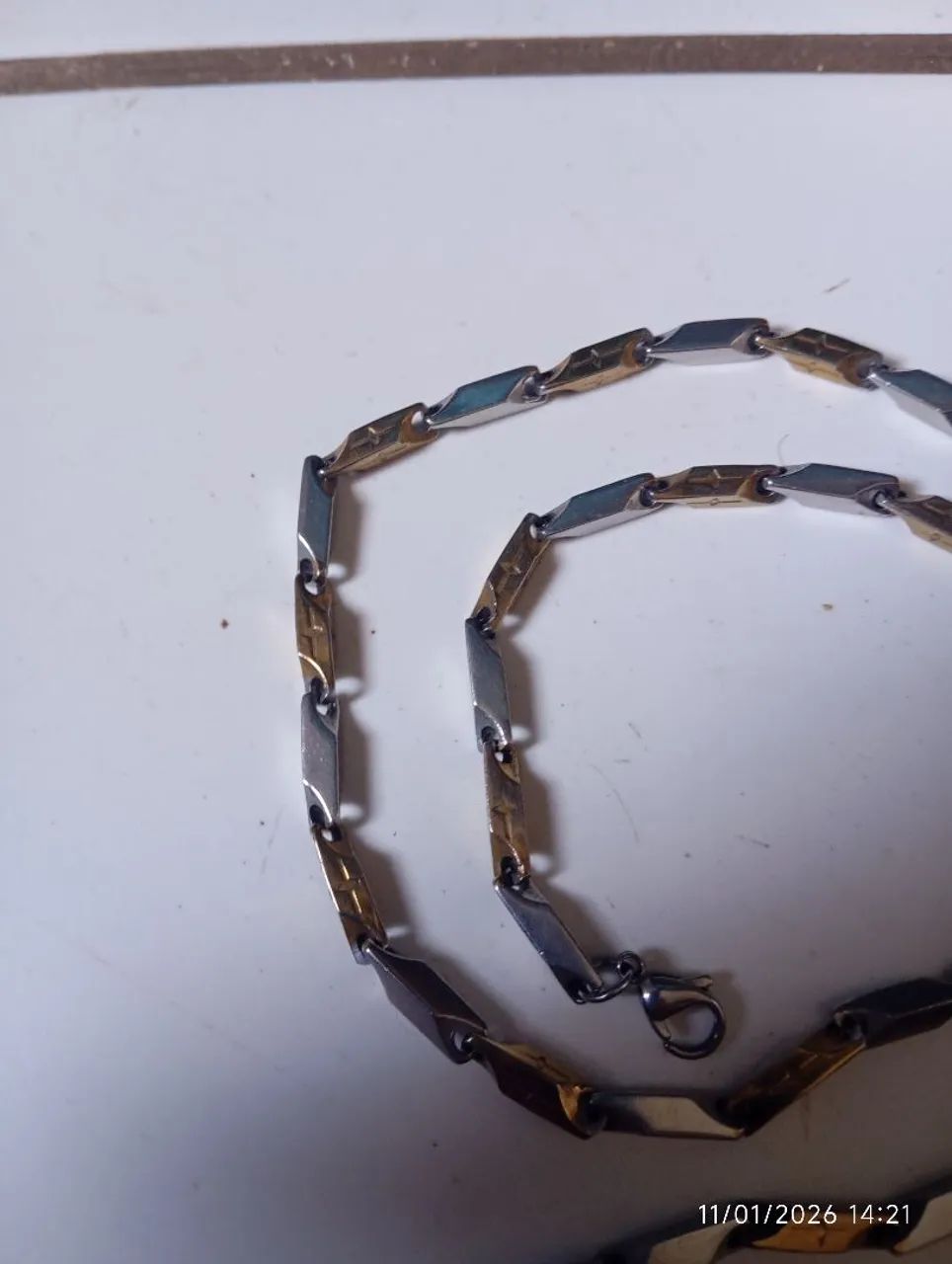 Correntinha e pulseira  - Foto 2