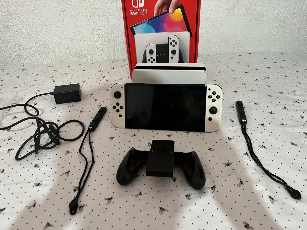Nintendo Switch oled 64 gigas sete polegadas produtos originais - Foto 3