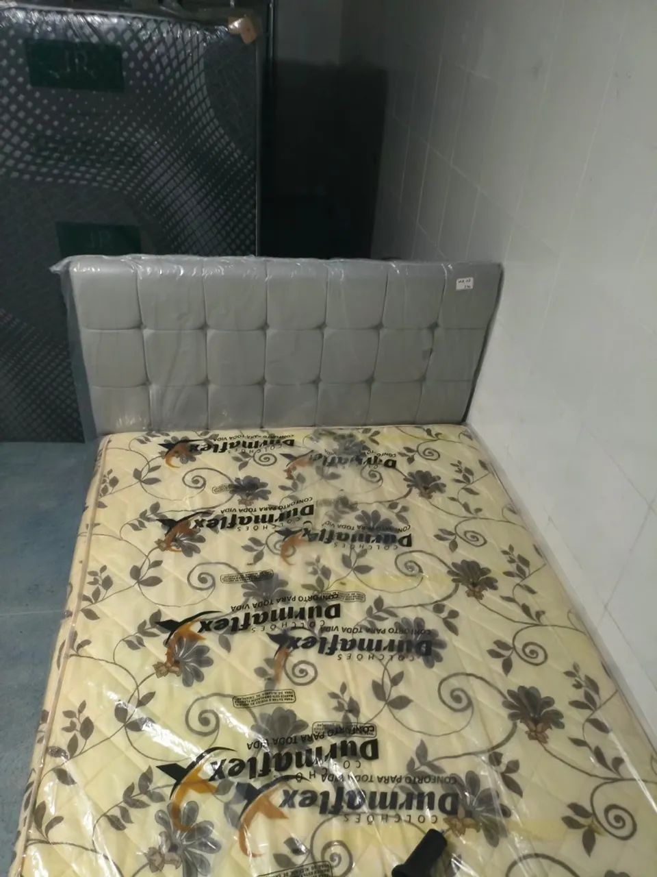 Cama Casal Box Alta PILOW| com 6cm de espuma - Foto 4