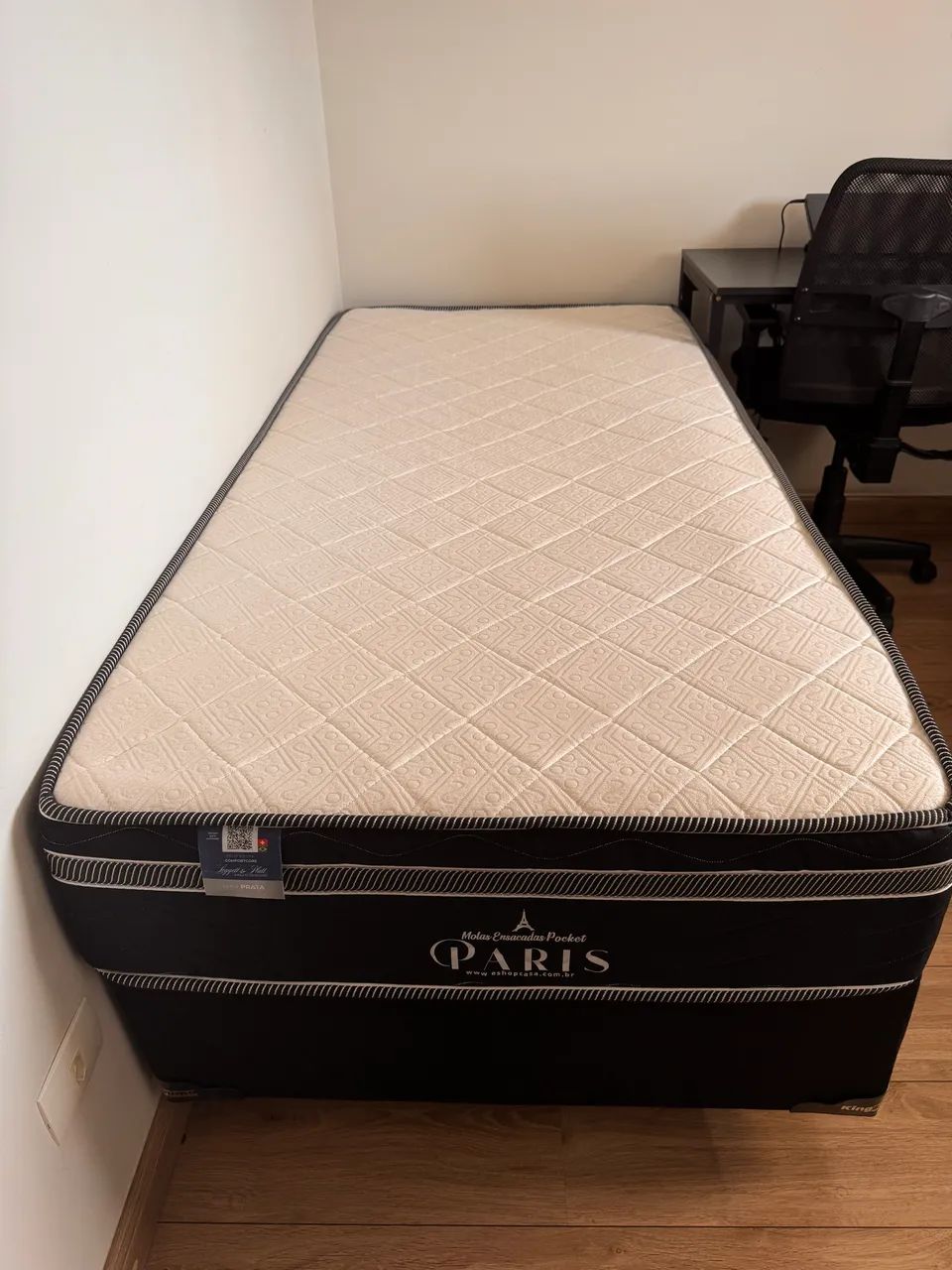 Cama solteiro molas ensacadas  - Foto 2