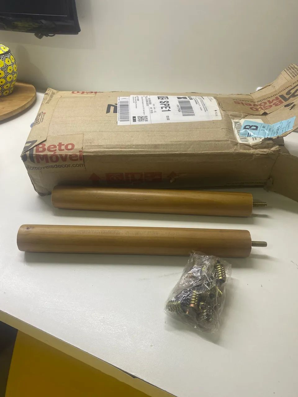 Pé para cama Box