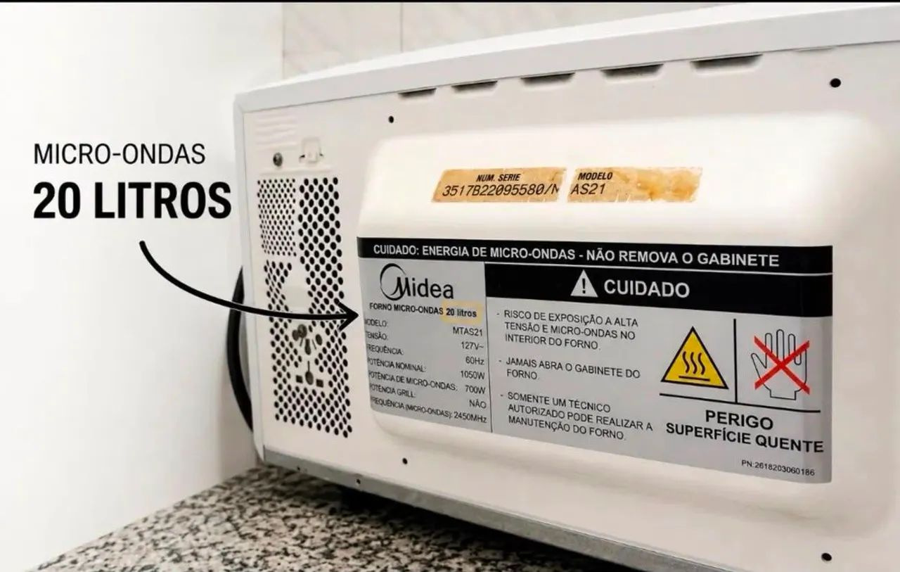 Microondas Midea 20 litros - Foto 2