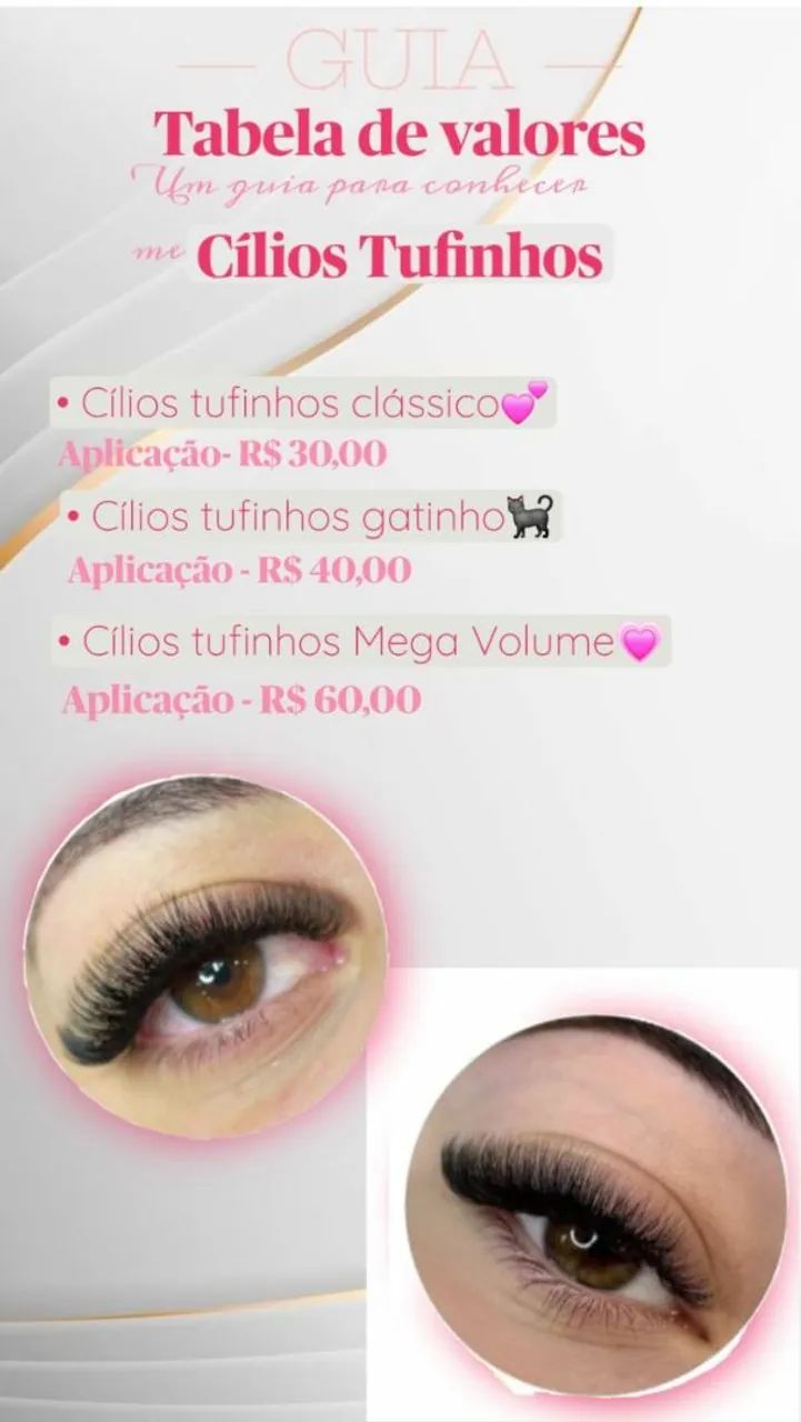 Cilios modelo