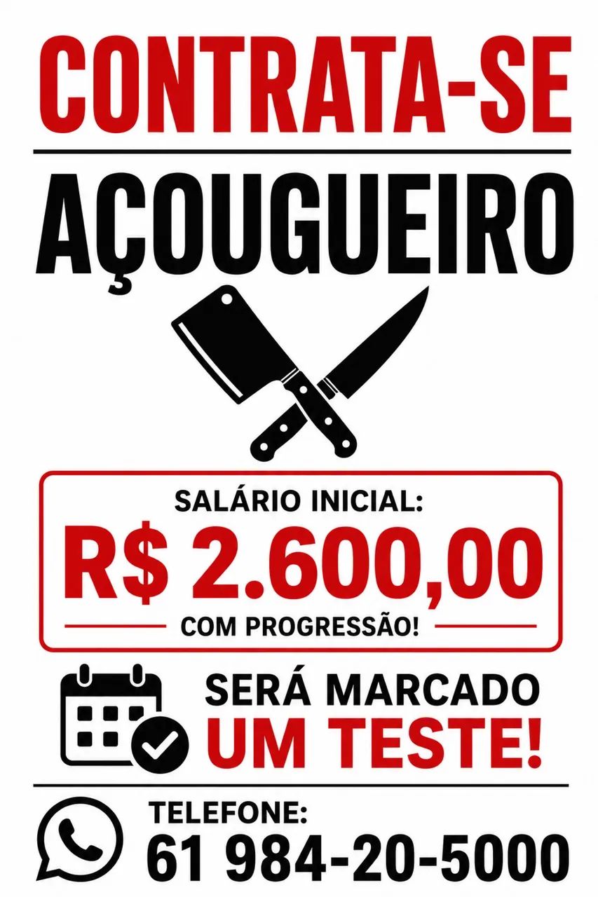  VAGA: AÇOUGUEIRO