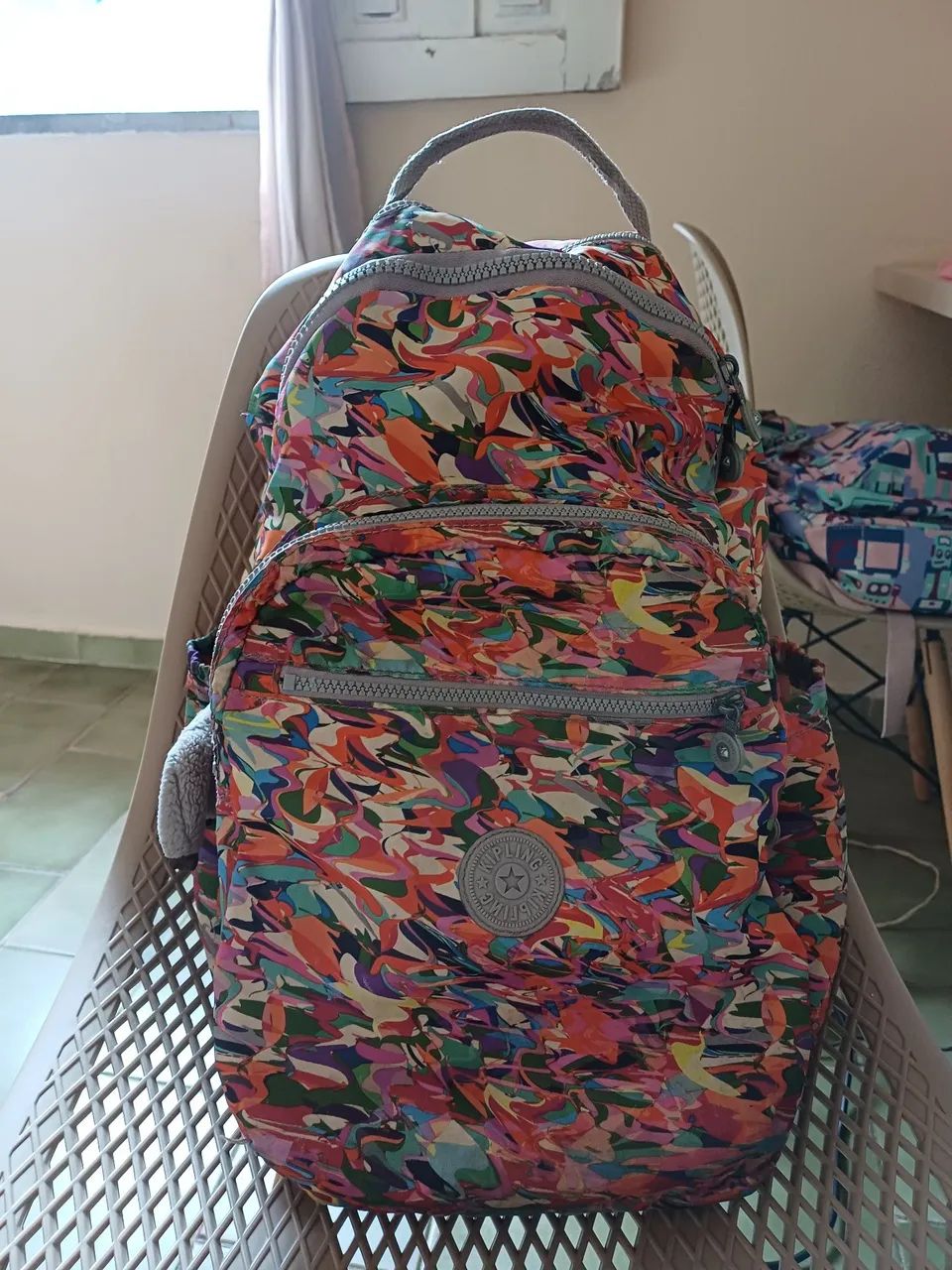 MOCHILA KIPLING ORIGINAL usada  - Foto 4